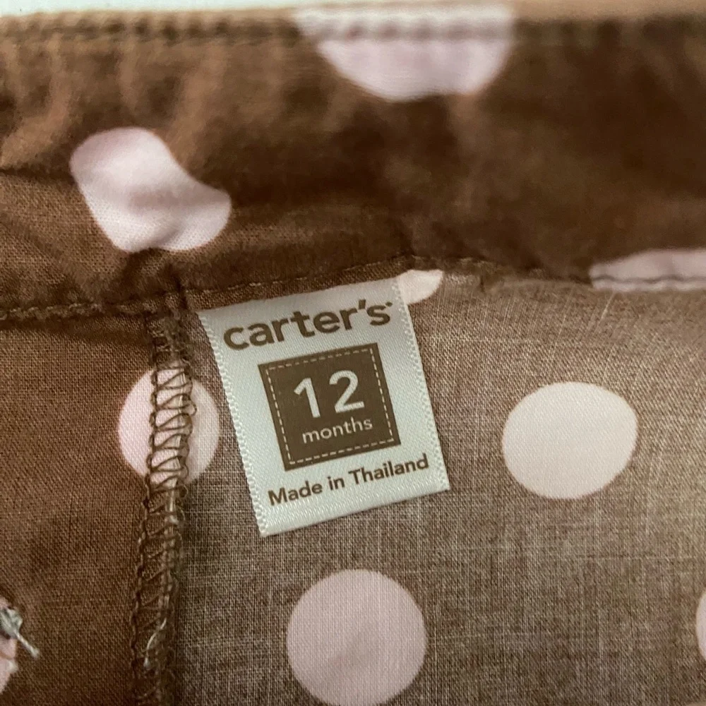 EUC BUNDLE baby girl’s Carter’s Okie Dokie crazy8 tank tops shirts leggings 12 m